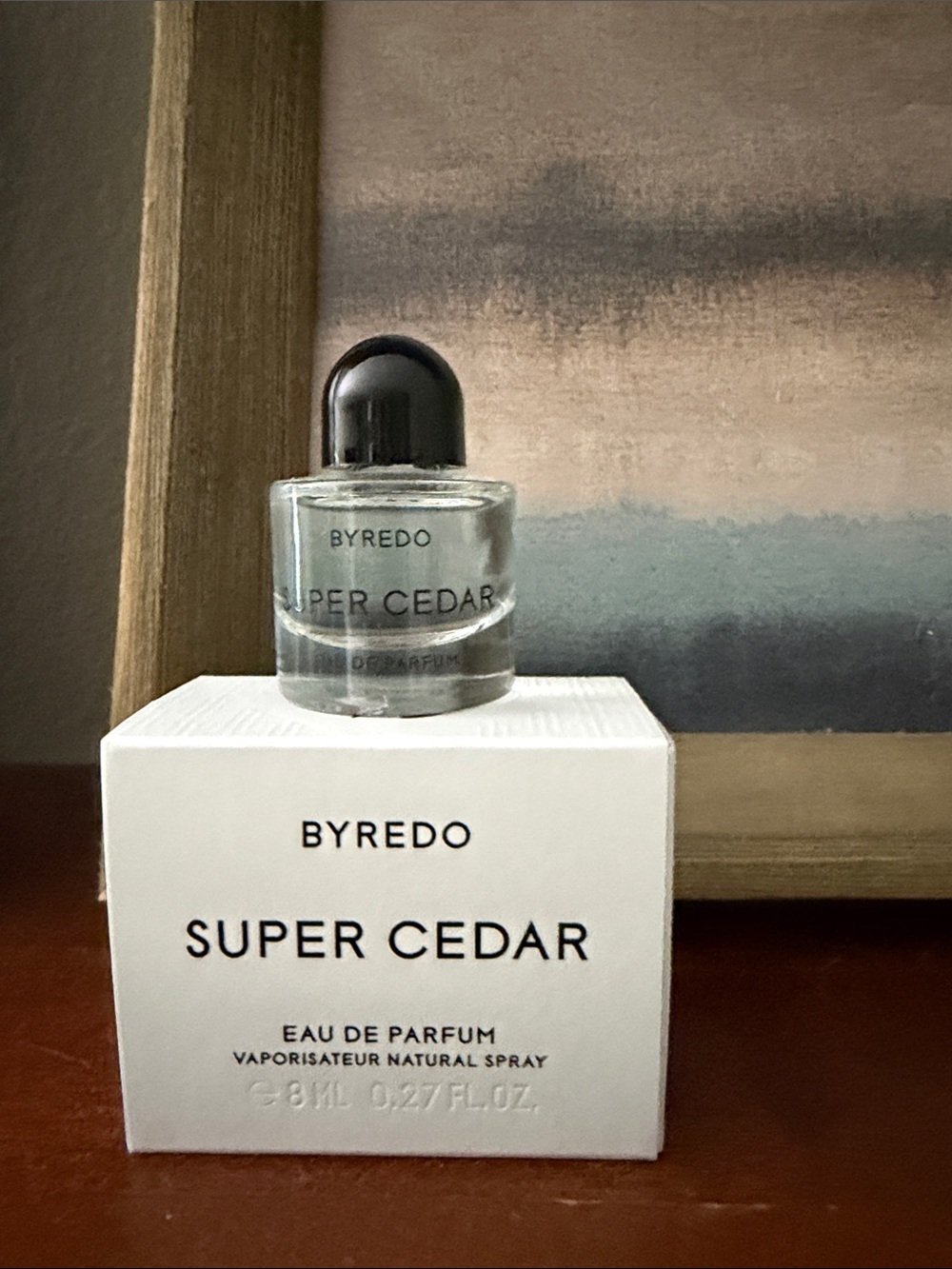 Byredo White Box with Black Text – Minimal Packaging